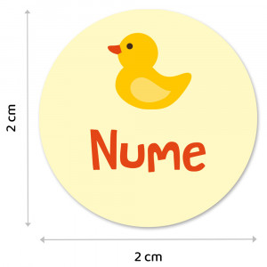 Ecusoane de nume autocolante pe haine
